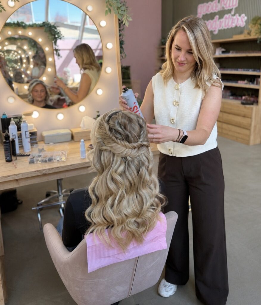 Maak een afspraak voor een bruidsarrangement bij marit Hair & makeup!